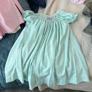 Under the sea smock dress